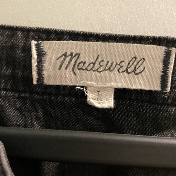 Madewell Denim Side Lace Top - Picture 7 of 8